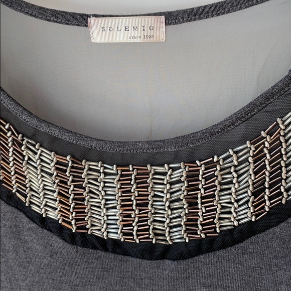 Solemio Sweater with metal bead accents 🍁 - Picture 5 of 12